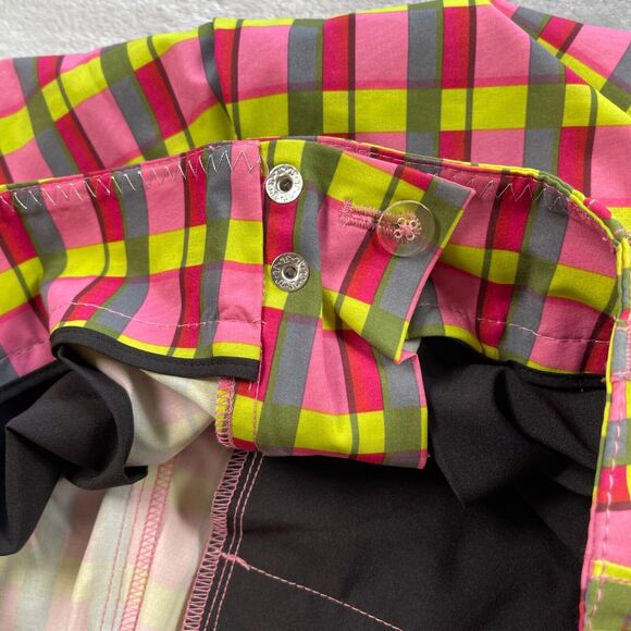 Annika Sorenstam x Cutter & Buck Shorts 8 Plaid Bermuda Golf - Picture 11 of 16